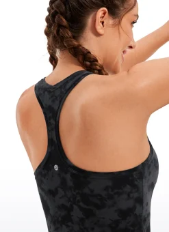 Butterluxe Racerback Hip Length Tank