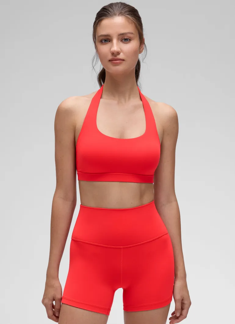 Butterluxe Scoop Neck Open Back Sports Bra