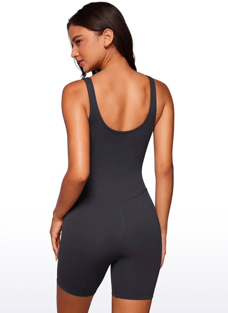 Butterluxe Scoop Neck Rompers 6'' - Shorts Bodysuits