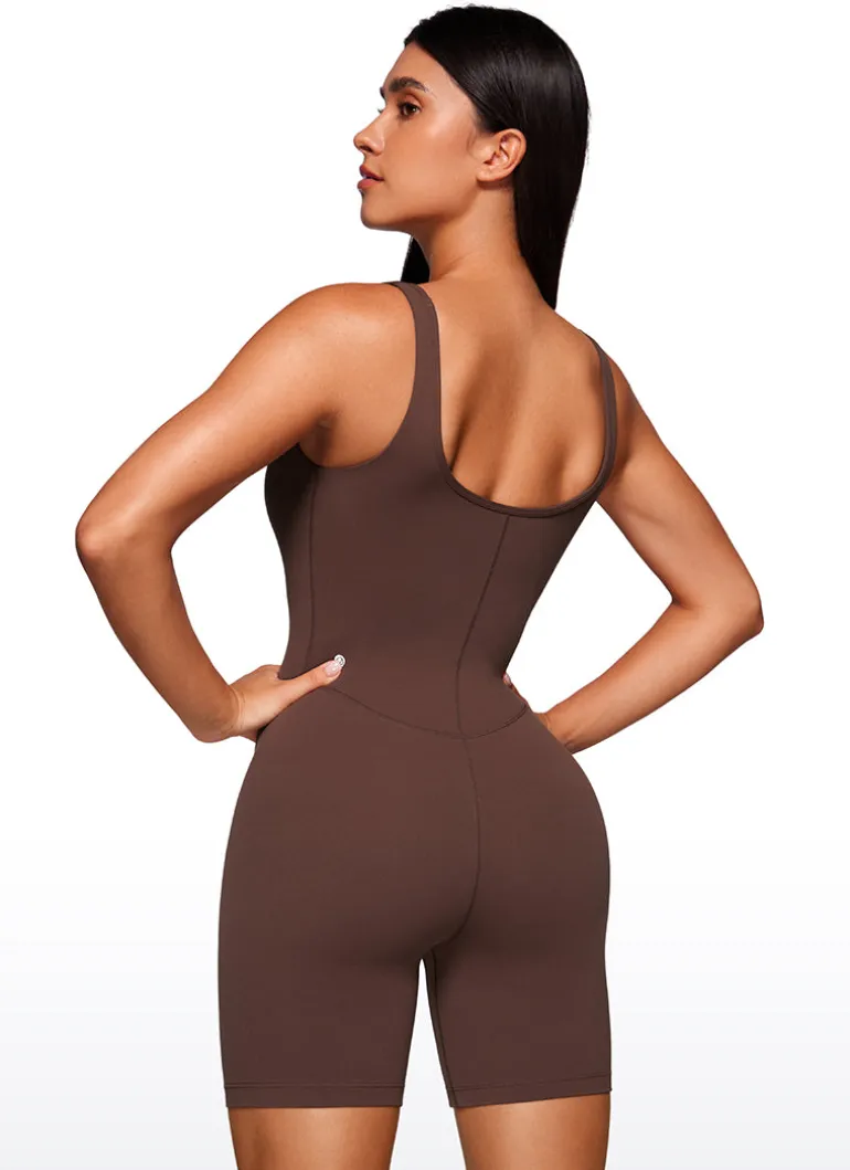 Butterluxe Scoop Neck Rompers 6'' - Shorts Bodysuits