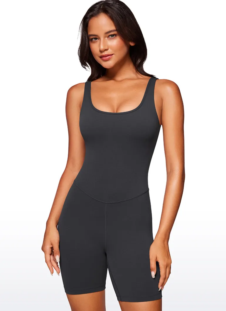 Butterluxe Scoop Neck Rompers 6'' - Shorts Bodysuits
