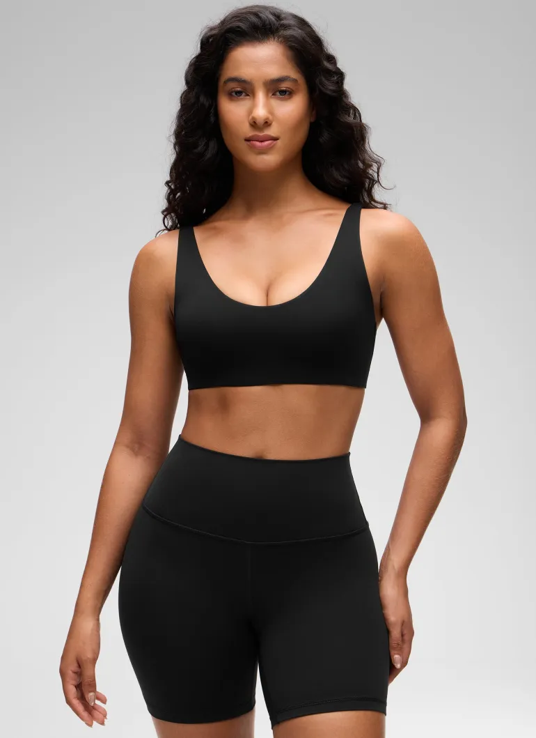 Butterluxe Soft Double Lined Scoop Neck Bras