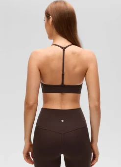 Butterluxe Soft Double Lined T Back Sports Bra
