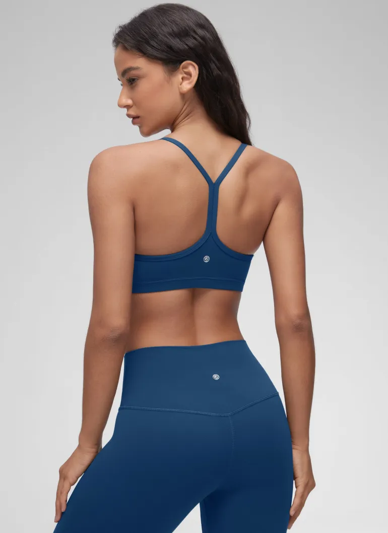 Butterluxe Sports Ruched V Neck Bra