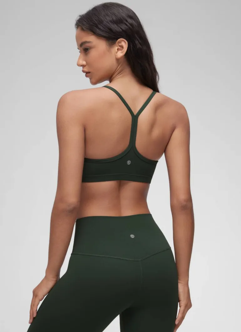Butterluxe Sports Ruched V Neck Bra