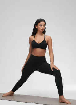 Butterluxe Sports Ruched V Neck Bra