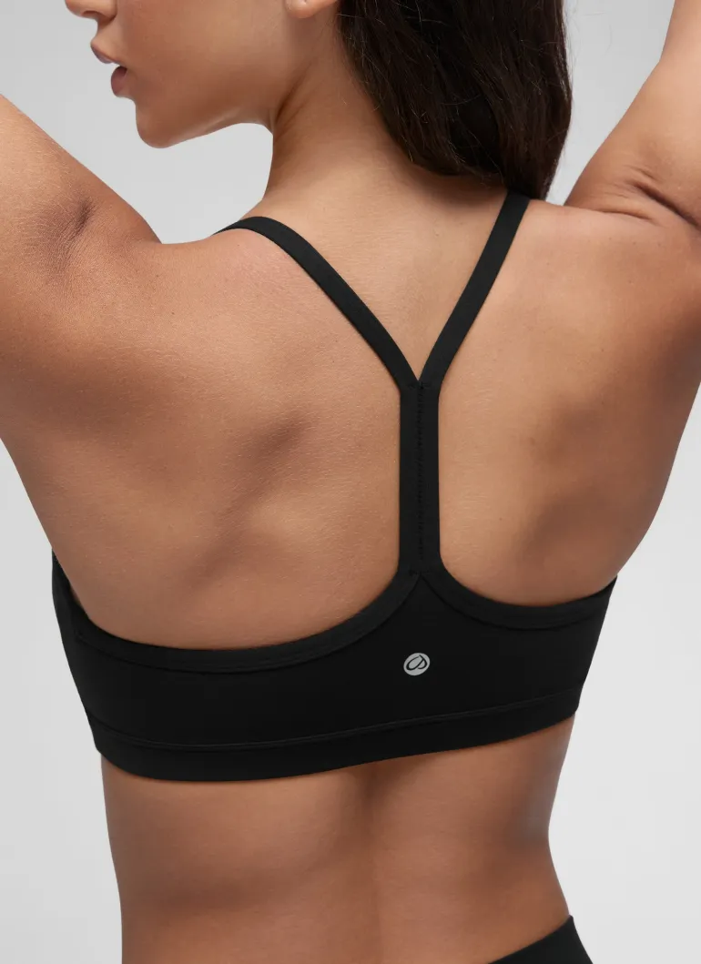 Butterluxe Sports Ruched V Neck Bra