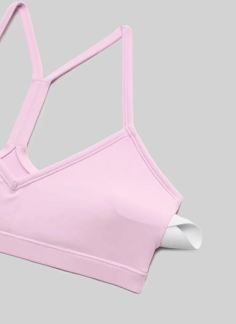 Butterluxe Sports Ruched V Neck Bra