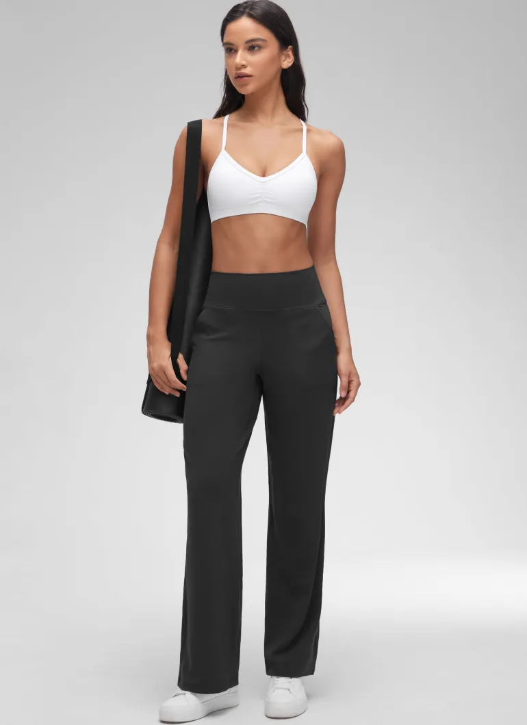 Butterluxe Sports Ruched V Neck Bra