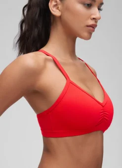 Butterluxe Sports Ruched V Neck Bra