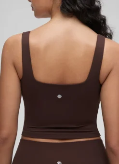 Butterluxe Square Neck Built in Bra Tank