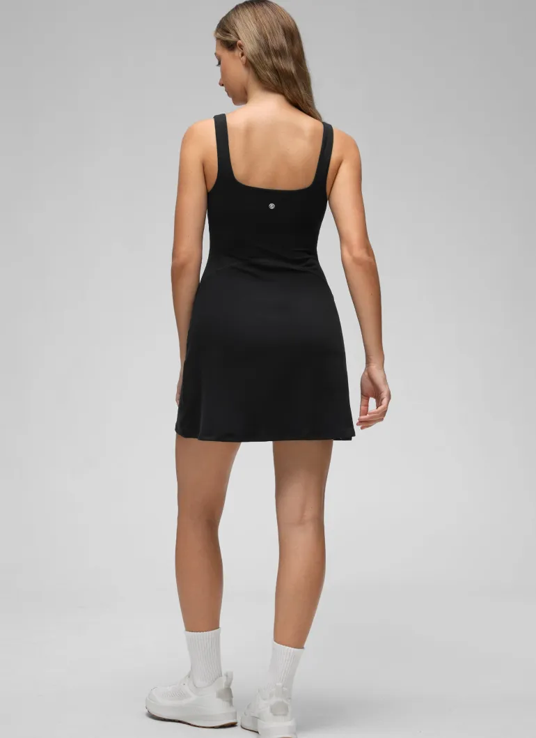 Butterluxe Square Neck Shelf Bra Dress