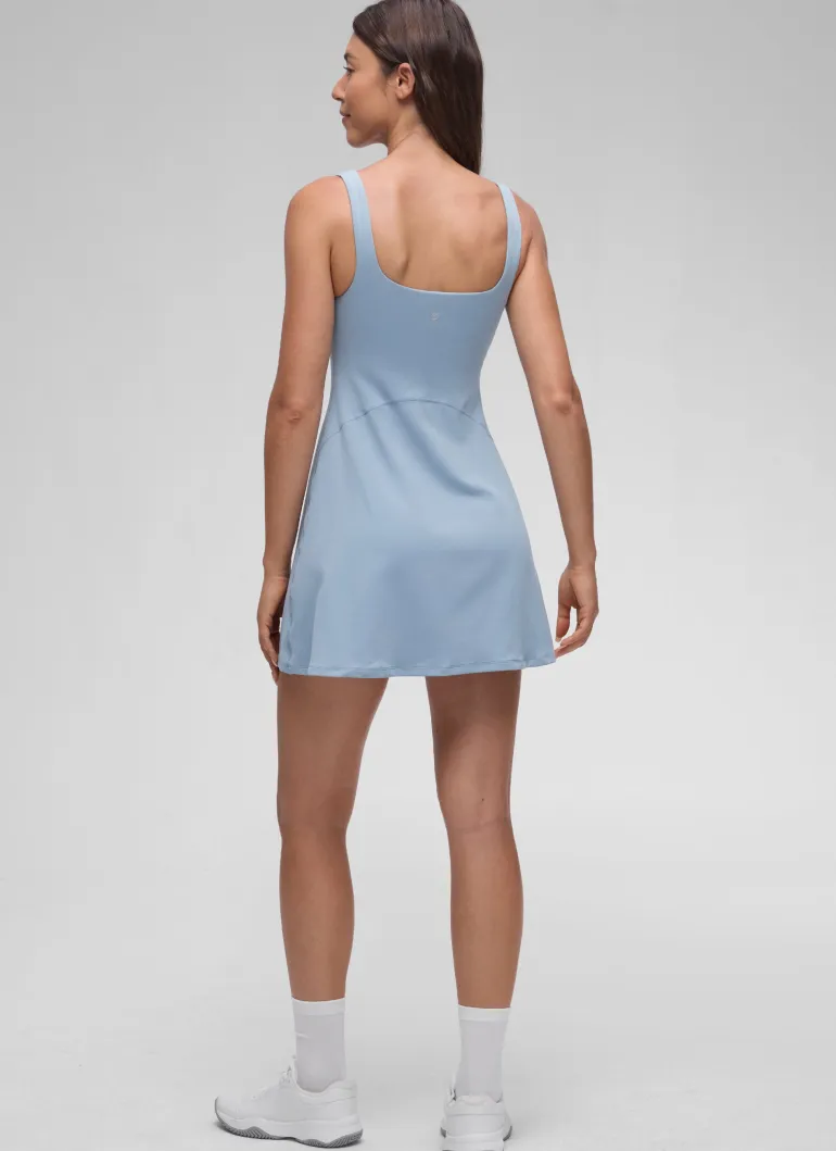 Butterluxe Square Neck Shelf Bra Dress