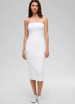 Butterluxe Strapless Bodycon Midi Dress