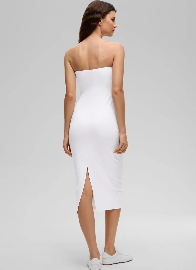 Butterluxe Strapless Bodycon Midi Dress