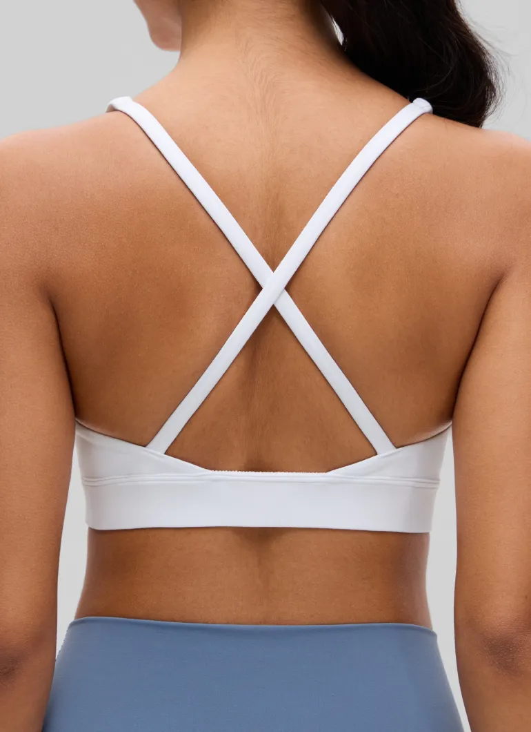 Butterluxe Thin Strap Criss Cross Bra