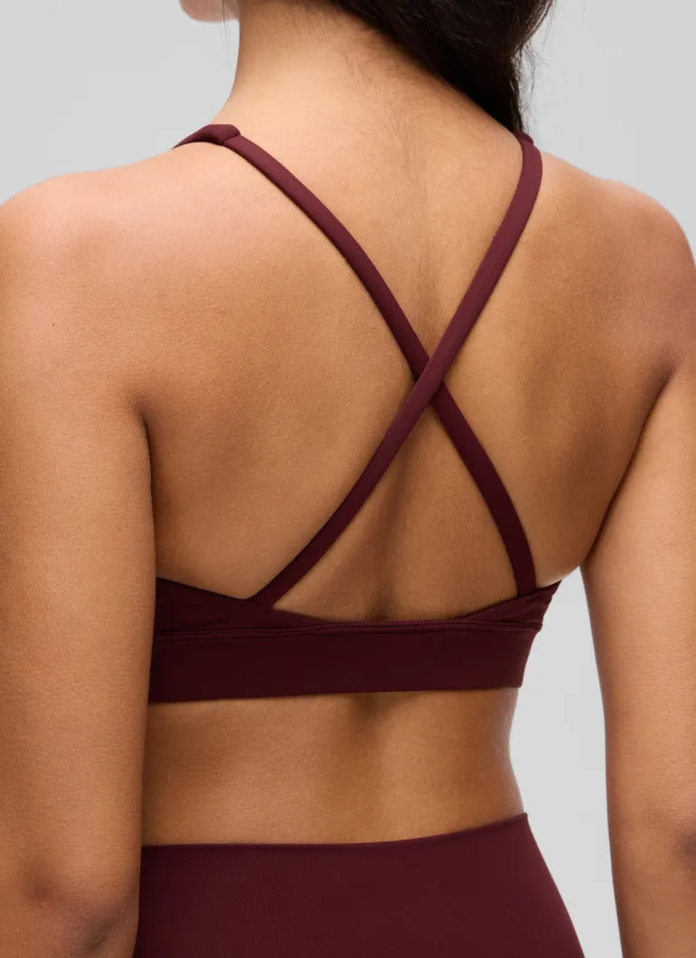 Butterluxe Thin Strap Criss Cross Bra