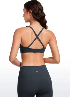 Butterluxe Thin Strap Criss Cross Bra