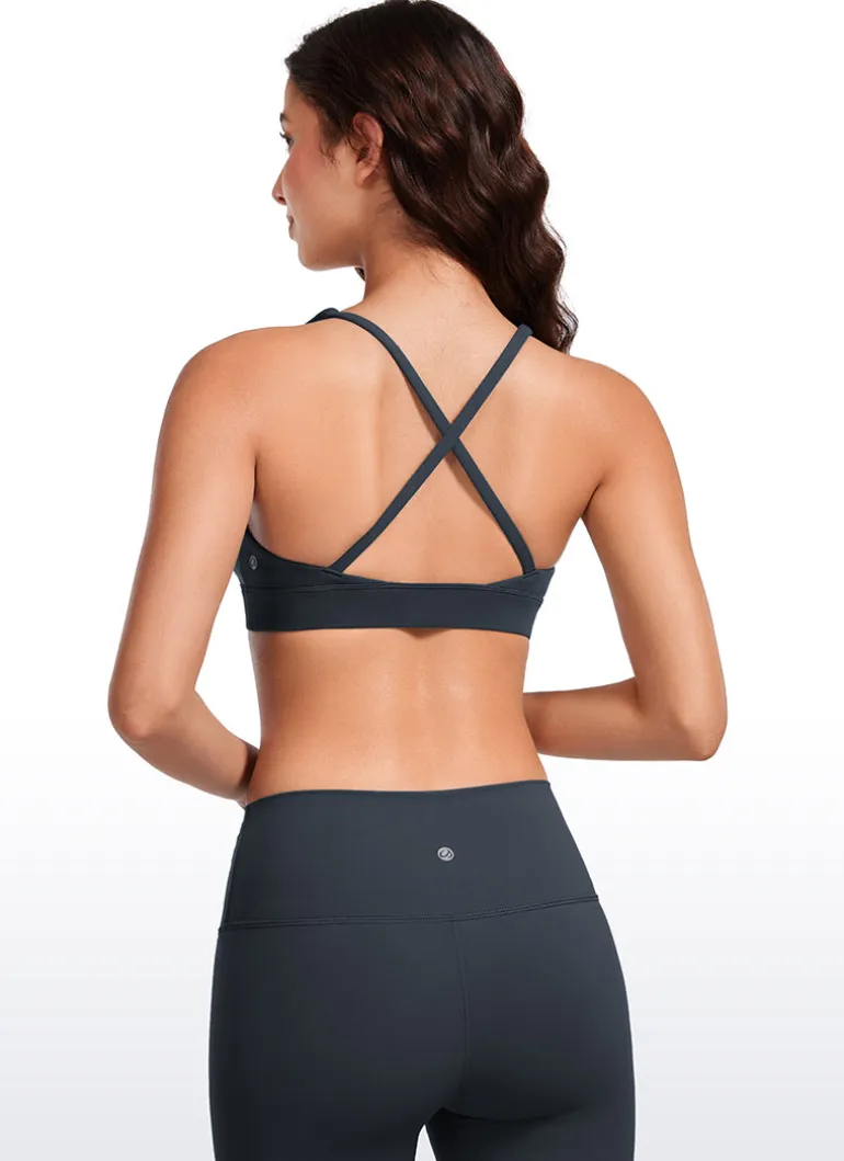 Butterluxe Thin Strap Criss Cross Bra