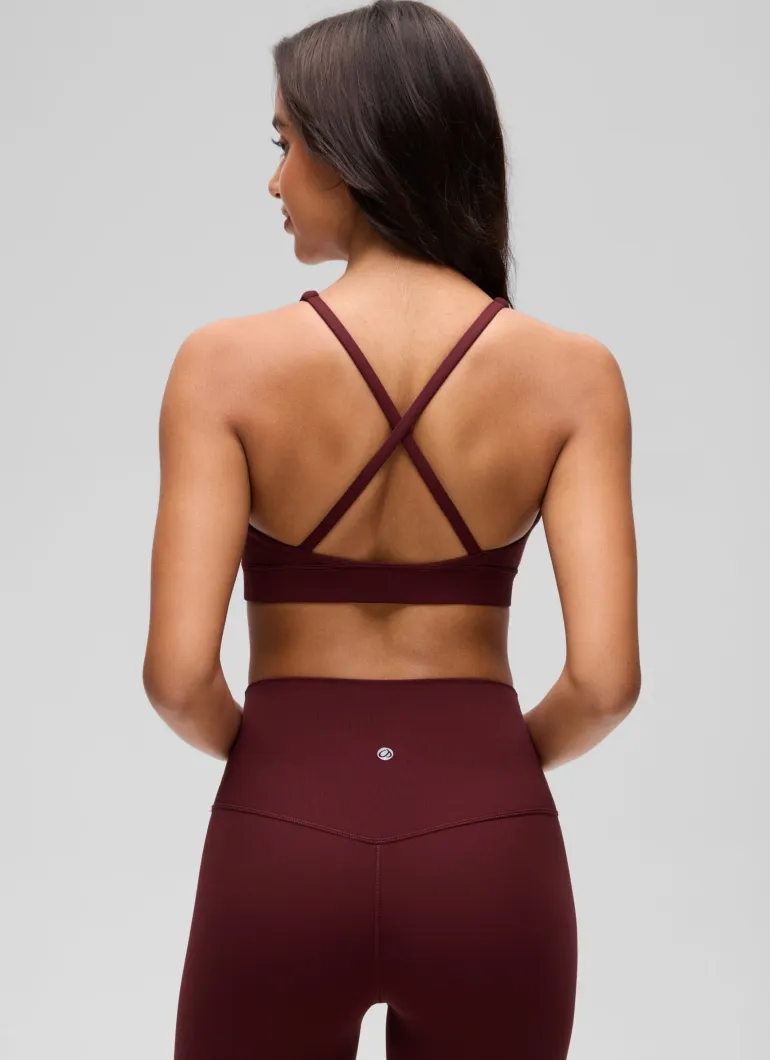 Butterluxe Thin Strap Criss Cross Bra