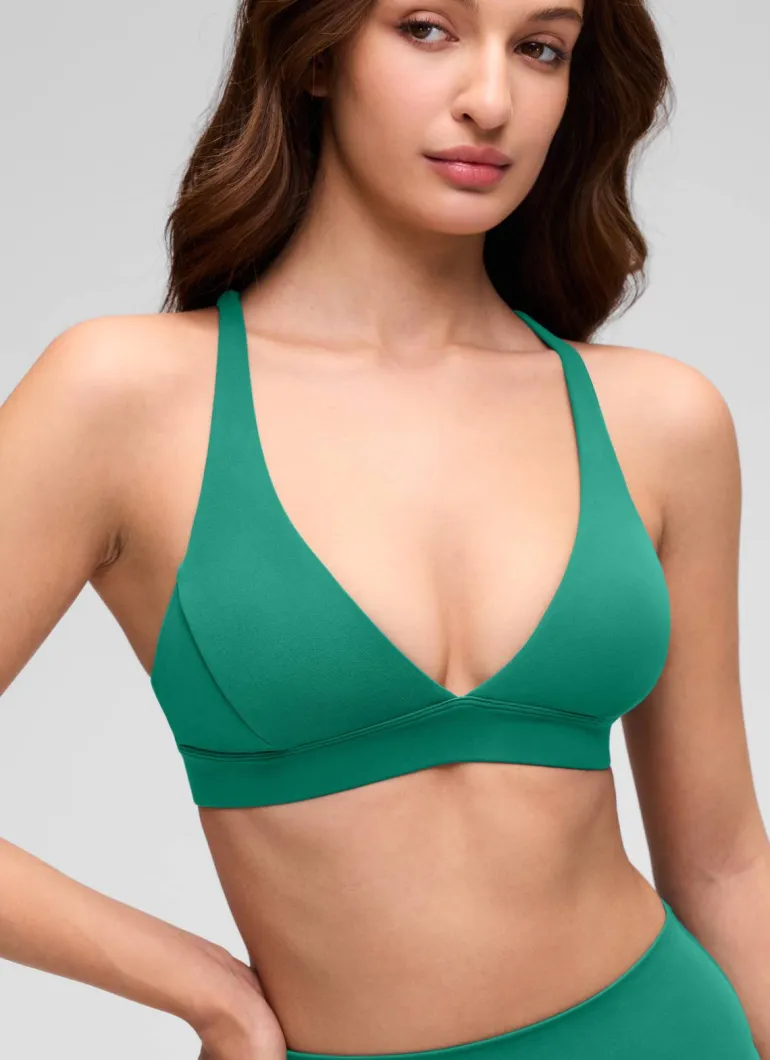 Butterluxe Thin Strap Criss Cross Bra