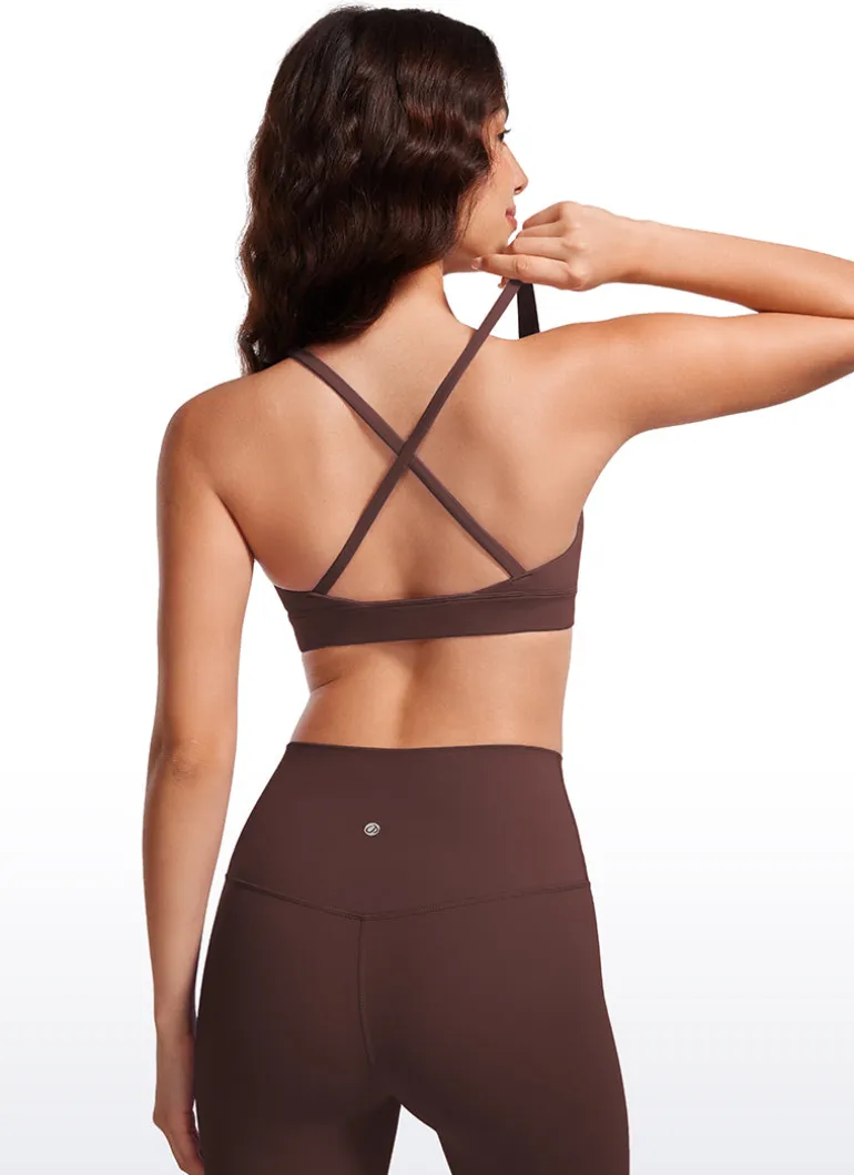 Butterluxe Thin Strap Criss Cross Bra