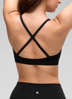 Butterluxe Thin Strap Criss Cross Bra