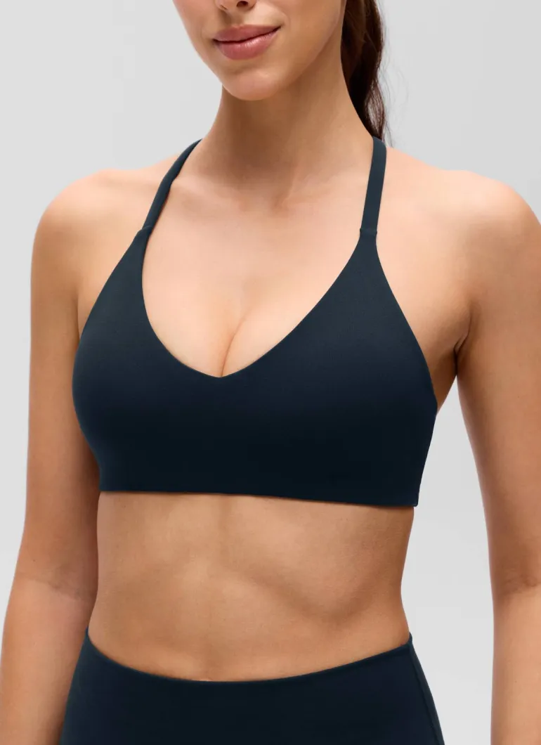 Butterluxe Thin Straps Racerback Sports Bra