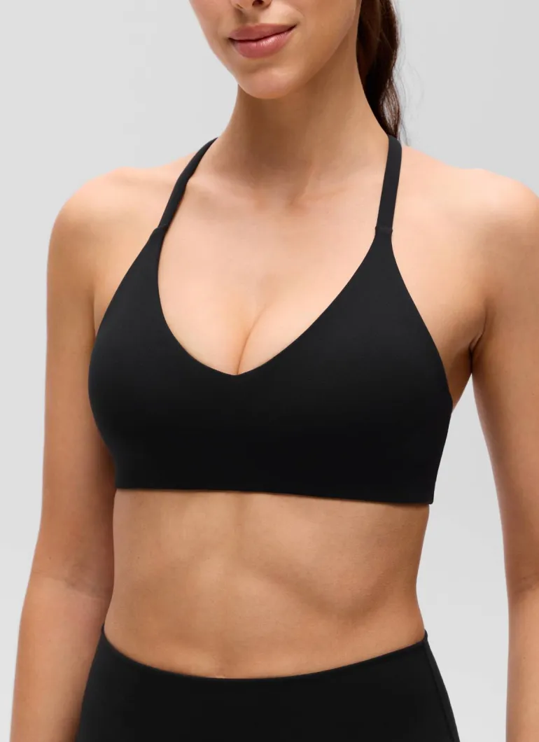 Butterluxe Thin Straps Racerback Sports Bra