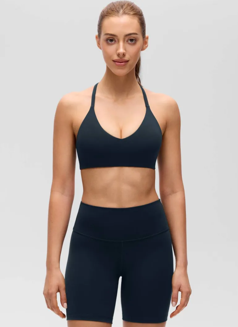 Butterluxe Thin Straps Racerback Sports Bra