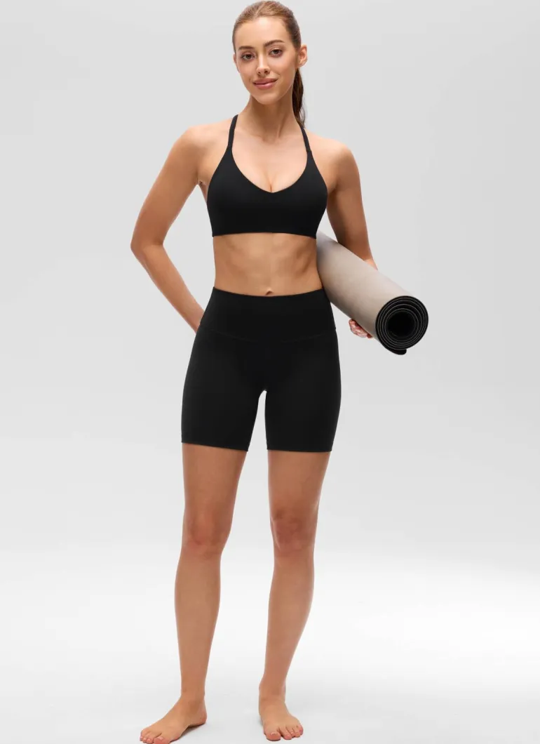 Butterluxe Thin Straps Racerback Sports Bra