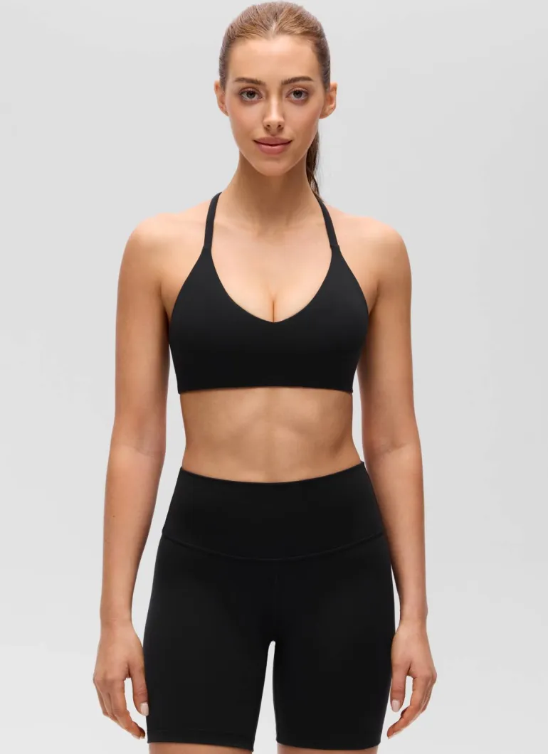 Butterluxe Thin Straps Racerback Sports Bra