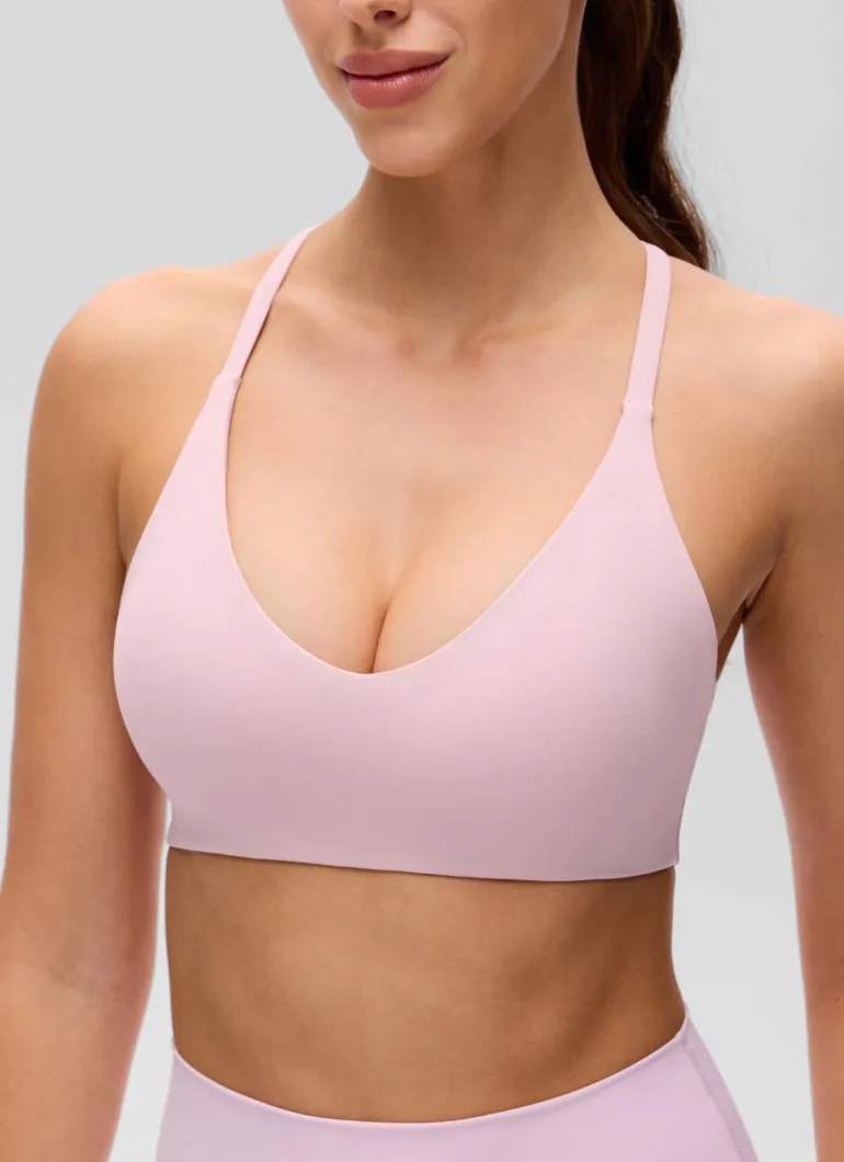 Butterluxe Thin Straps Racerback Sports Bra