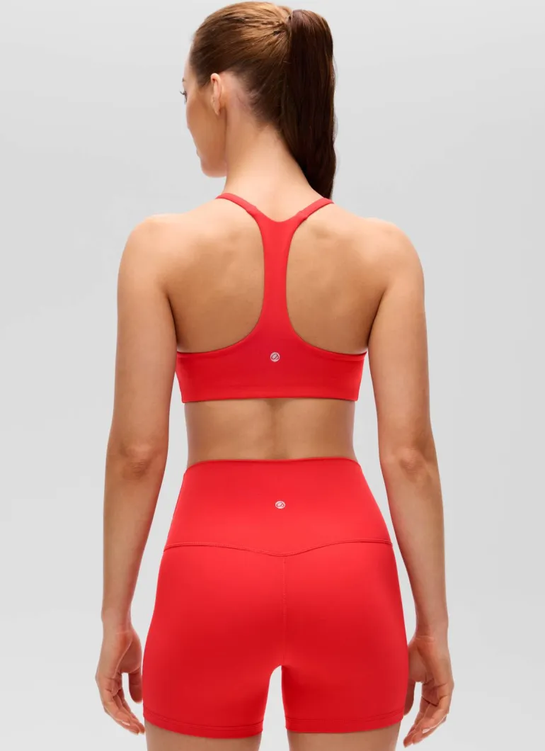 Butterluxe Thin Straps Racerback Sports Bra