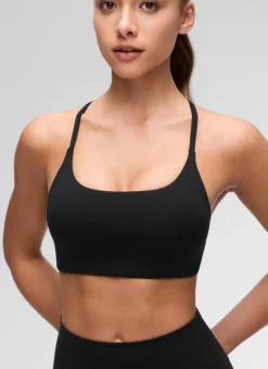 Butterluxe Twist Cross Back Sports Bra