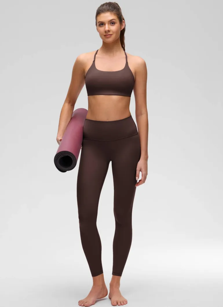 Butterluxe Twist Cross Back Sports Bra