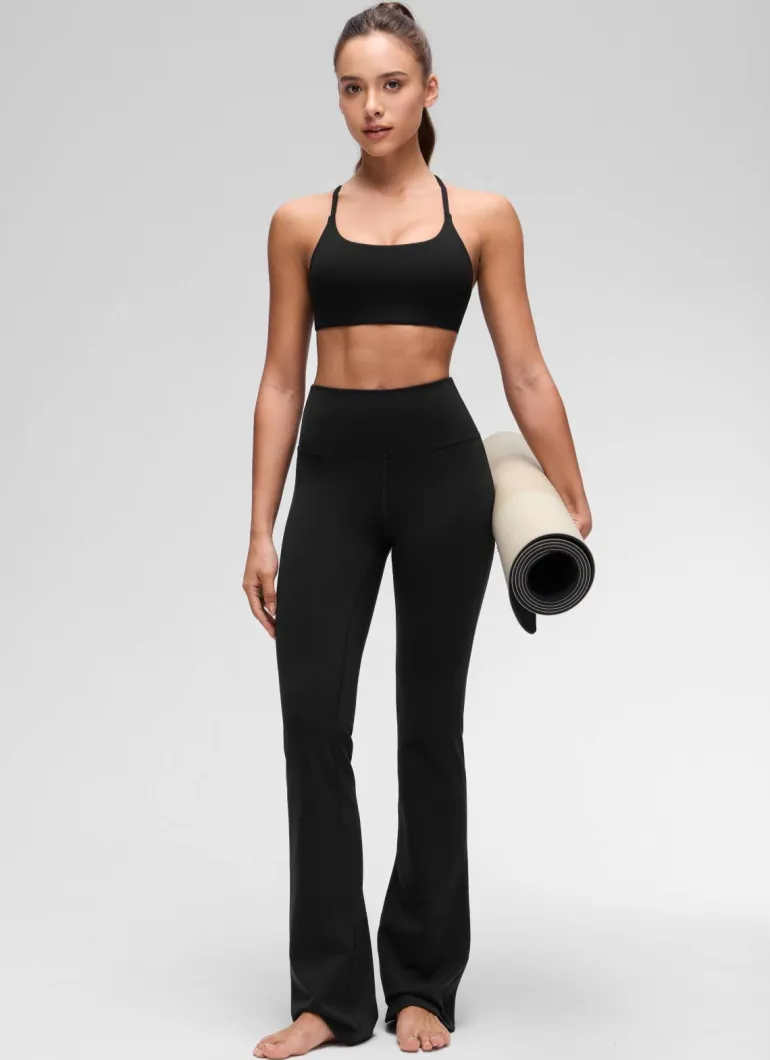 Butterluxe Twist Cross Back Sports Bra
