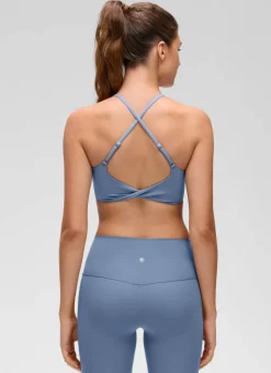 Butterluxe Twist Cross Back Sports Bra