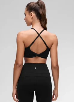Butterluxe Twist Cross Back Sports Bra