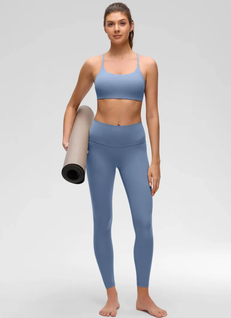 Butterluxe Twist Cross Back Sports Bra