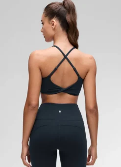 Butterluxe Twist Cross Back Sports Bra