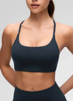Butterluxe Twist Cross Back Sports Bra