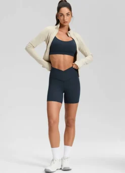Butterluxe V Cross Waist Shorts 5