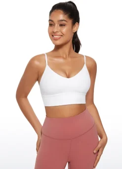 Butterluxe V Neck Longline Sports Bra