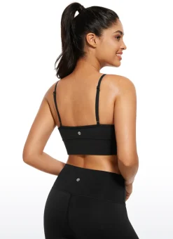 Butterluxe V Neck Longline Sports Bra