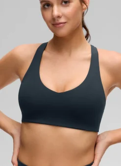 Butterluxe V Neck Racerback Sports Bra