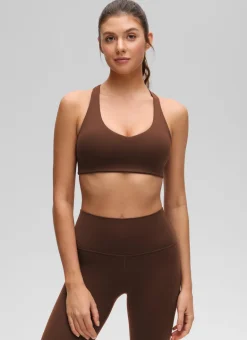 Butterluxe V Neck Racerback Sports Bra