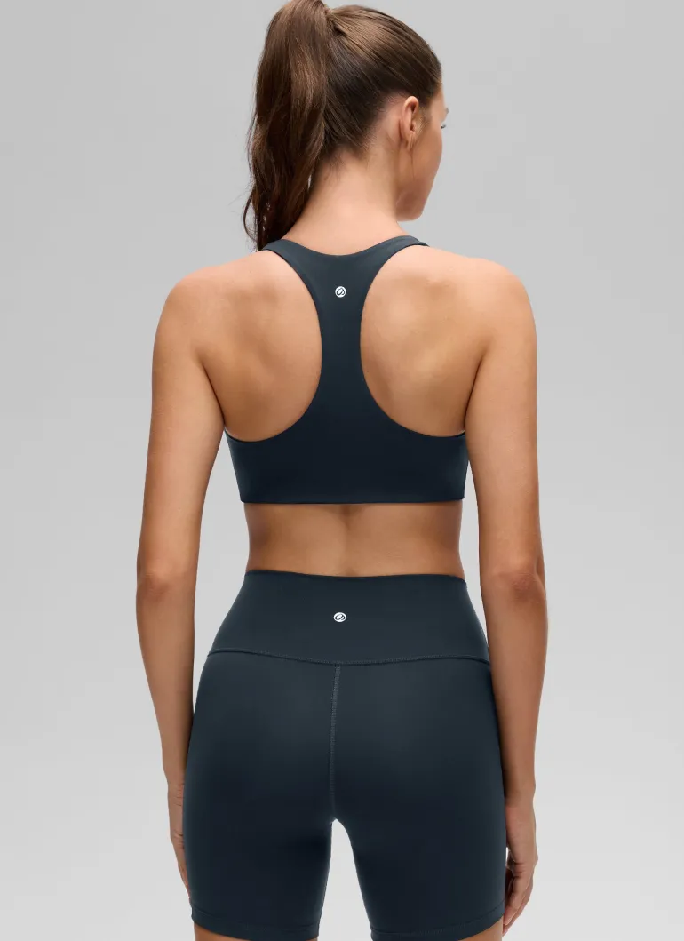 Butterluxe V Neck Racerback Sports Bra