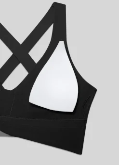 Butterluxe V Neck Ruched Longline Bras