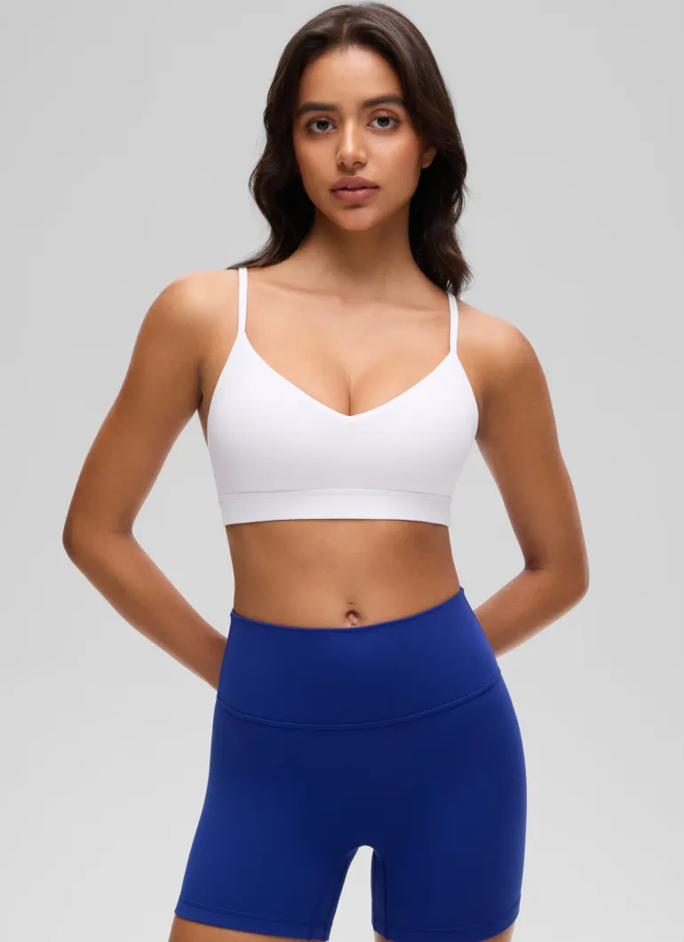 Butterluxe V Neck Spaghetti Strap Bra
